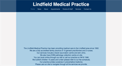 Desktop Screenshot of lindfieldmedicalpractice.com